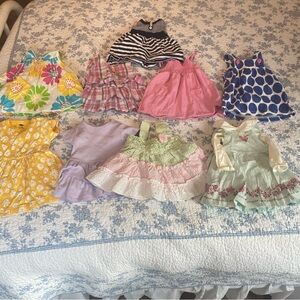 Baby Girl Spring Summer Dress Bundle Size 3-6 Months
